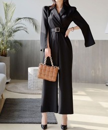 Forcement（フォースメント）の「春に使えるオールインワンオケージョンドレス（つなぎ/オールインワン）」