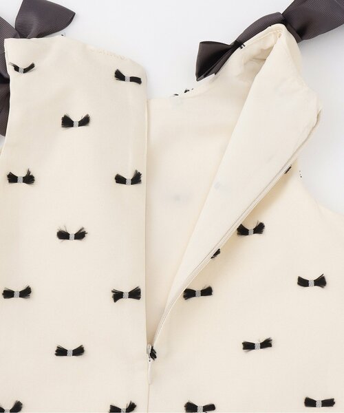 petit main（プティマイン）の「【リンク】肩リボンジャンパースカート（ジャンパースカート・キッズ・ライトベージュ/カラフル/ネイビー・110cm/130cm/120cm/90cm/100cm/80ｃｍ）」の11枚目の写真