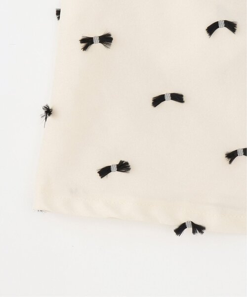 petit main（プティマイン）の「【リンク】肩リボンジャンパースカート（ジャンパースカート・キッズ・ライトベージュ/カラフル/ネイビー・110cm/130cm/120cm/90cm/100cm/80ｃｍ）」の17枚目の写真