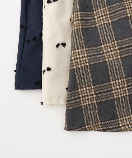 petit main（プティマイン）の「【リンク】肩リボンジャンパースカート（ジャンパースカート・キッズ・ライトベージュ/カラフル/ネイビー・110cm/130cm/120cm/90cm/100cm/80ｃｍ）」の20枚目の写真