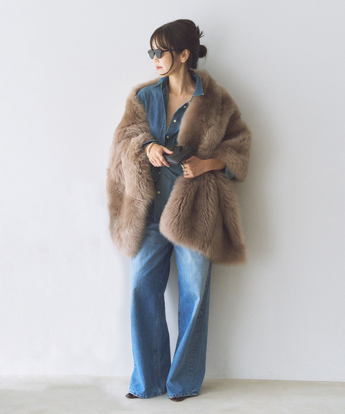 【美品】plage デニムシャツ Denim シャツ（シャツ／ブラウス）｜Plage（プラージュ）の通販