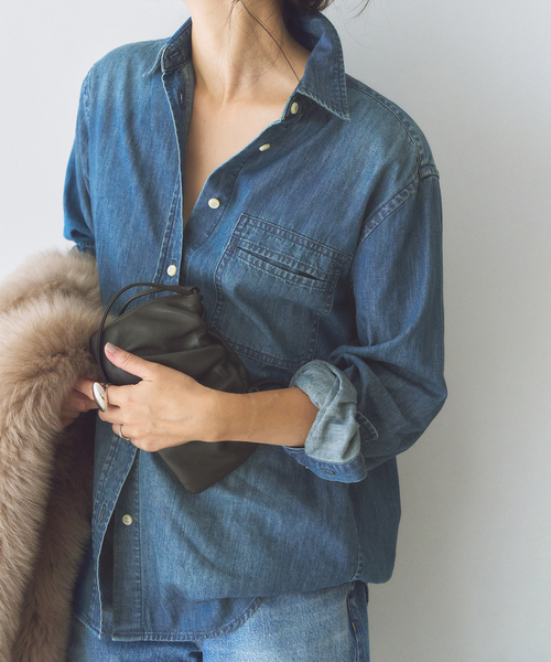 Denim シャツ（シャツ/ブラウス）｜Plage（プラージュ）の