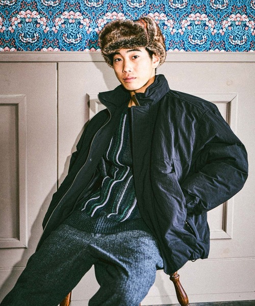 ナイロン中綿スタンドブルゾン（ブルゾン）｜niko and（ニコアンド