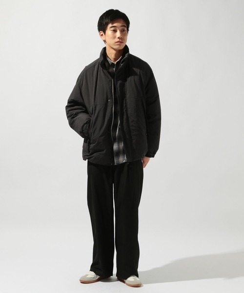 ナイロン中綿スタンドブルゾン（ブルゾン）｜niko and（ニコアンド