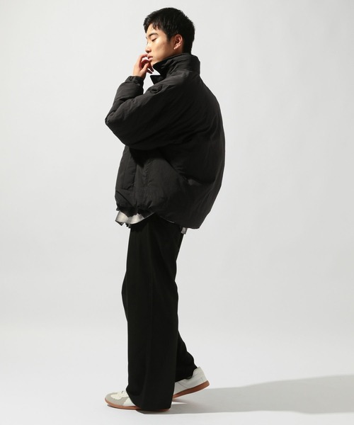 niko and...(ニコアンド)の「ナイロン中綿スタンドブルゾン(ブルゾン・メンズ・ブラック/ブラウン/ライトグレー・LARGE/MEDIUM)」の22枚目の写真