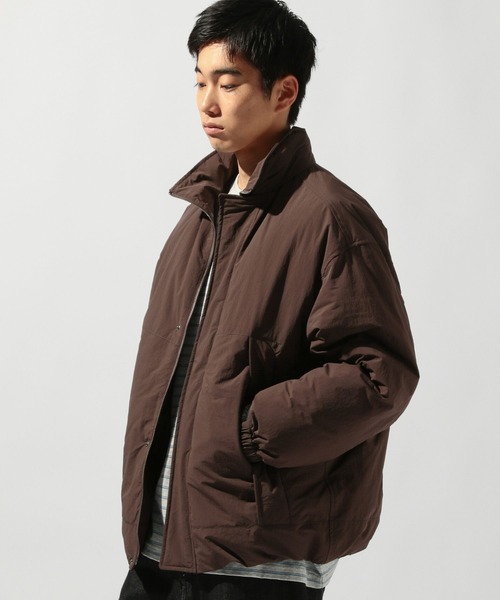 niko and...(ニコアンド)の「ナイロン中綿スタンドブルゾン(ブルゾン・メンズ・ブラック/ブラウン/ライトグレー・LARGE/MEDIUM)」の15枚目の写真