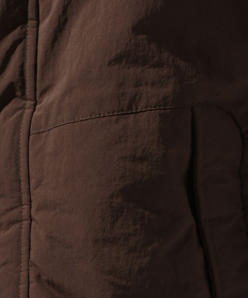 niko and...(ニコアンド)の「ナイロン中綿スタンドブルゾン(ブルゾン・メンズ・ブラック/ブラウン/ライトグレー・LARGE/MEDIUM)」の8枚目の写真