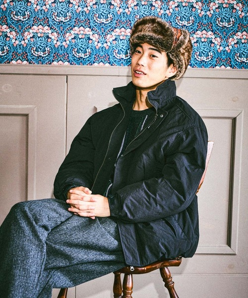 ナイロン中綿スタンドブルゾン（ブルゾン）｜niko and（ニコアンド