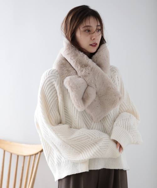 セール】エコファーティペット スカーフ マフラー（マフラー