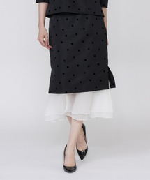 Maglie le cassetto（マーリエ ル カセット）の「異素材フリルチュール