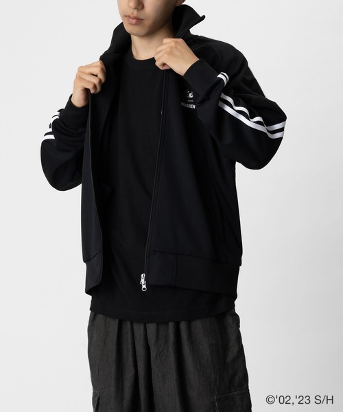 ZOZO（ゾゾ）の「お茶犬 × ZOZOTOWN　クロリョク トラックジャケット（その他アウター・レディース・ブラック・XL/L/S）」の6枚目の写真