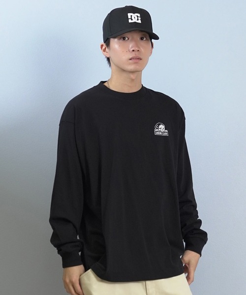 LURKING CLASS(ラーキングクラス)の「LURKING CLASS/ラーキングクラス 長袖 Tシャツ ロンT バックプリント オーバーサイズ LURKER L/S TEE ST25FTM02(Tシャツ/カットソー・メンズ・ホワイト/ブラック・M/L/XL)」の3枚目の写真