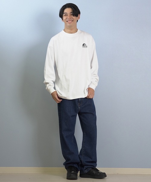 LURKING CLASS(ラーキングクラス)の「LURKING CLASS/ラーキングクラス 長袖 Tシャツ ロンT バックプリント オーバーサイズ LURKER L/S TEE ST25FTM02(Tシャツ/カットソー・メンズ・ホワイト/ブラック・M/L/XL)」の12枚目の写真