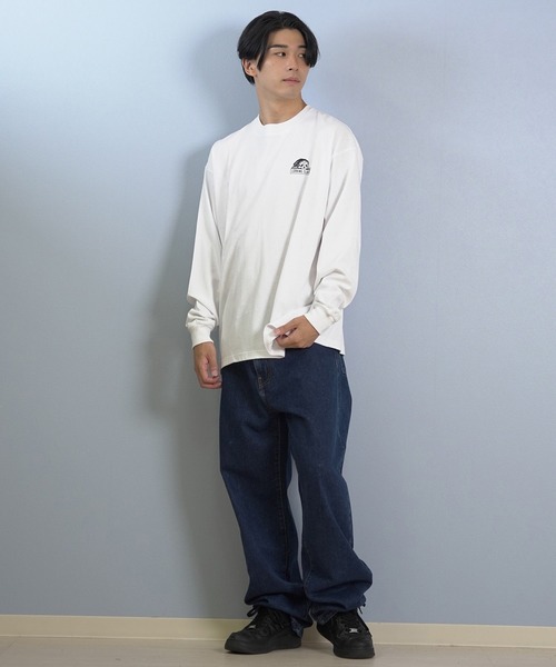 LURKING CLASS(ラーキングクラス)の「LURKING CLASS/ラーキングクラス 長袖 Tシャツ ロンT バックプリント オーバーサイズ LURKER L/S TEE ST25FTM02(Tシャツ/カットソー・メンズ・ホワイト/ブラック・M/L/XL)」の13枚目の写真