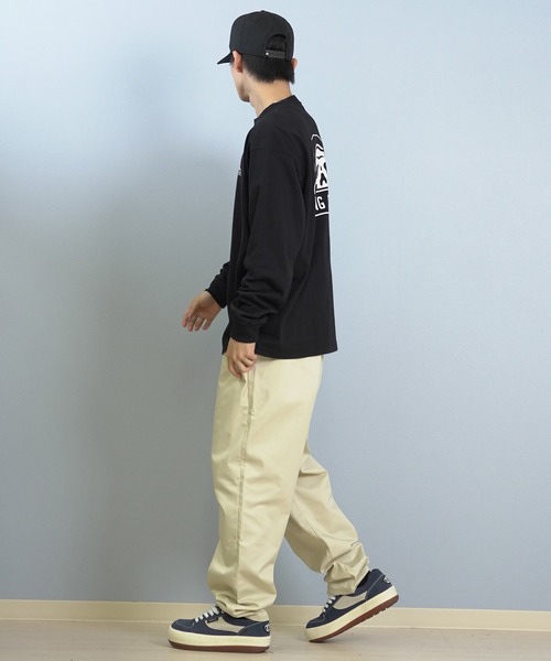 LURKING CLASS(ラーキングクラス)の「LURKING CLASS/ラーキングクラス 長袖 Tシャツ ロンT バックプリント オーバーサイズ LURKER L/S TEE ST25FTM02(Tシャツ/カットソー・メンズ・ホワイト/ブラック・M/L/XL)」の6枚目の写真