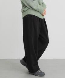 EKAL | ボタニルプライム裏起毛タックパンツ(その他パンツ)