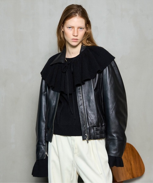 Real Leather Zip Blouson / リアルレザージップブルゾン（ブルゾン