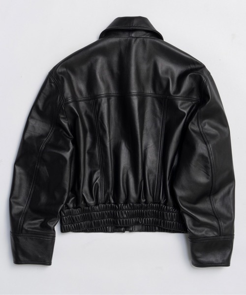 Real Leather Zip Blouson / リアルレザージップブルゾン（ブルゾン