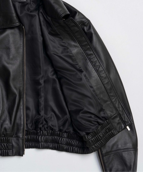 Real Leather Zip Blouson / リアルレザージップブルゾン（ブルゾン