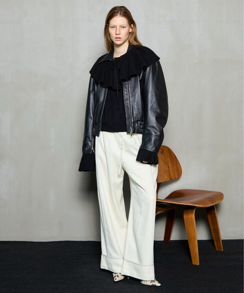 Real Leather Zip Blouson / リアルレザージップブルゾン（ブルゾン