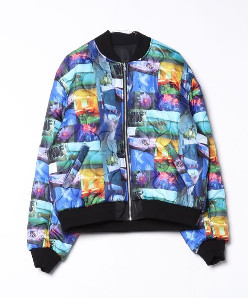 HUF(ハフ)の「【C-HUF】【HUF×KODAK/ハフ×コダック】COLLAGE BOMBER REVERSIBLE JACKET JK00466(ブルゾン・メンズ・ブラック・MEDIUM/LARGE/XX-LARGE/SMALL)」の17枚目の写真