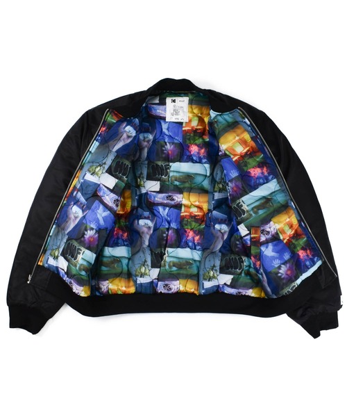 セール】【C-HUF】【HUF×KODAK/ハフ×コダック】COLLAGE BOMBER