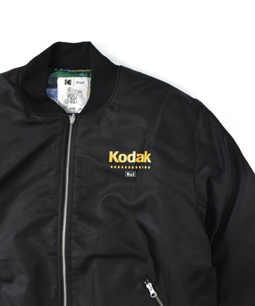 セール】【C-HUF】【HUF×KODAK/ハフ×コダック】COLLAGE BOMBER