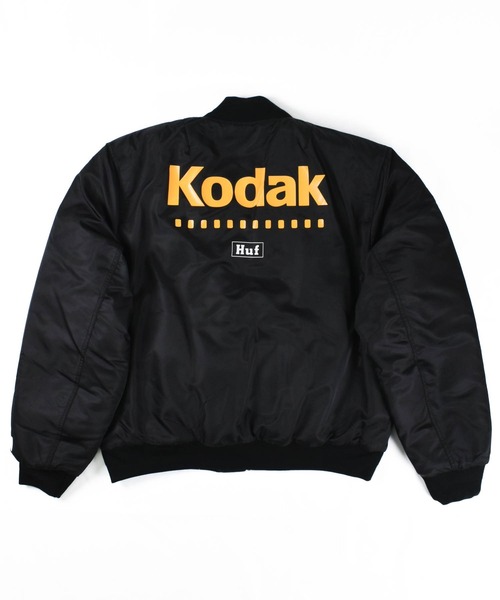 HUF(ハフ)の「【C-HUF】【HUF×KODAK/ハフ×コダック】COLLAGE BOMBER REVERSIBLE JACKET JK00466(ブルゾン・メンズ・ブラック・MEDIUM/LARGE/XX-LARGE/SMALL)」の10枚目の写真