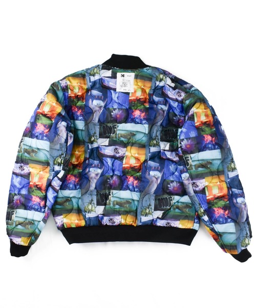 HUF(ハフ)の「【C-HUF】【HUF×KODAK/ハフ×コダック】COLLAGE BOMBER REVERSIBLE JACKET JK00466(ブルゾン・メンズ・ブラック・MEDIUM/LARGE/XX-LARGE/SMALL)」の14枚目の写真