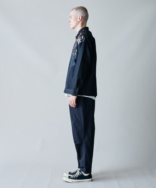 rehacer（レアセル）の「rehacer : Botanical Pullover Shirt / ボタニカル プルオーバー シャツ（シャツ/ブラウス・メンズ・ブラック・X-LARGE/LARGE/MEDIUM/SMALL）」の8枚目の写真