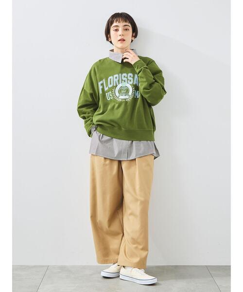 SM2（エスエムツー）の「チェック無地アソートタックパンツ（その他パンツ・レディース・オレンジ/ベージュ/ブラック・M/L）」の9枚目の写真