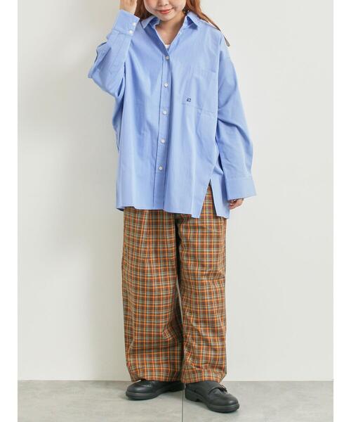 SM2（エスエムツー）の「チェック無地アソートタックパンツ（その他パンツ・レディース・オレンジ/ベージュ/ブラック・M/L）」の14枚目の写真