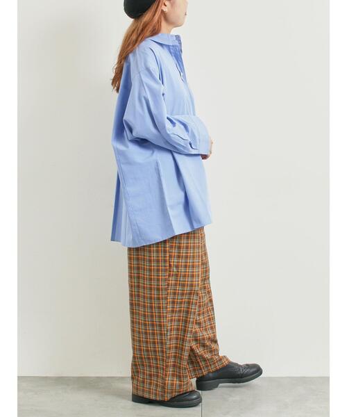 SM2（エスエムツー）の「チェック無地アソートタックパンツ（その他パンツ・レディース・オレンジ/ベージュ/ブラック・M/L）」の15枚目の写真