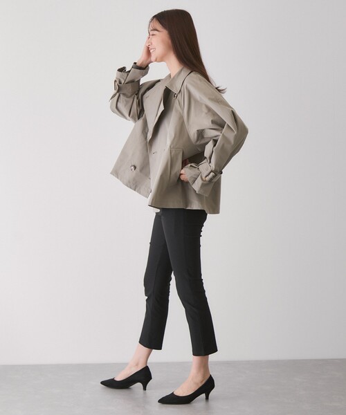 セール】Eクロスショートトレンチコート（トレンチコート）｜Jayro