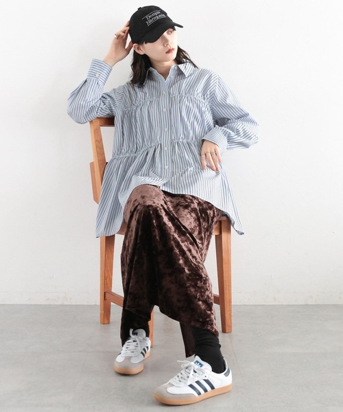 セール】クラッシュベロアナロースカート（スカート）｜RAGEBLUE