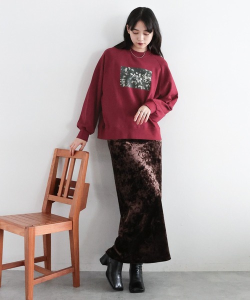 クラッシュベロアナロースカート（スカート）｜RAGEBLUE（レイジブルー