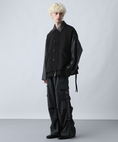 【HARE】ジャケット ブルゾン ウーリーテックレイヤードブルゾン ウーリーテックレイヤードブルゾン(HARE)（ブルゾン）｜HARE（ハレ）の