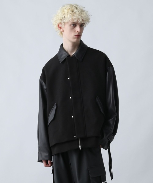 【HARE】ジャケット ブルゾン ウーリーテックレイヤードブルゾン ウーリーテックレイヤードブルゾン(HARE)（ブルゾン）｜HARE