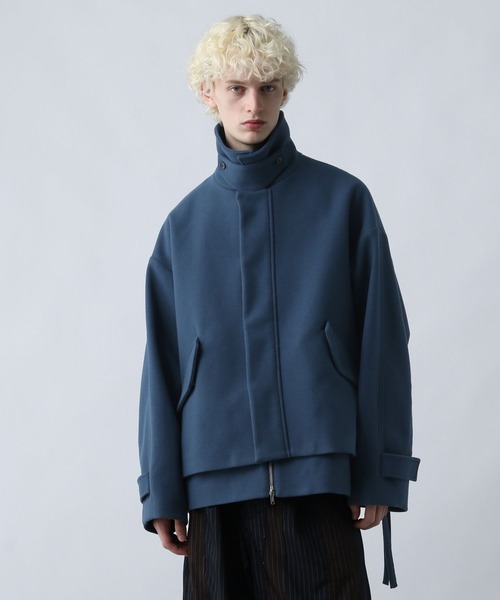 HARE（ハレ）の「ウーリーテックレイヤードブルゾン(HARE)（ブルゾン