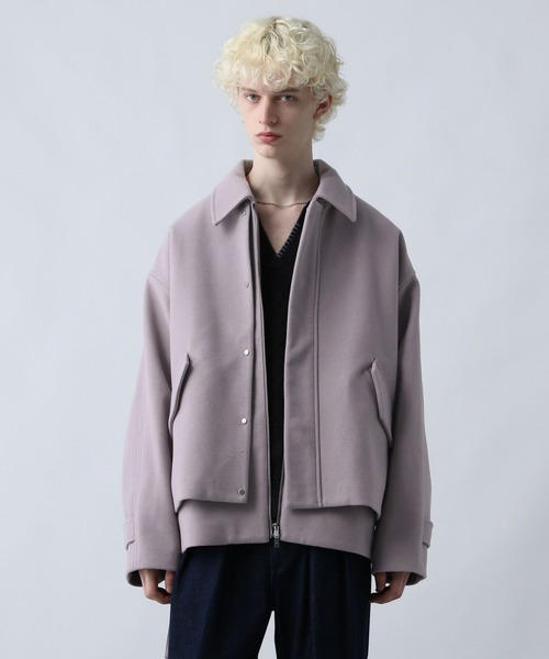 ウーリーテックレイヤードブルゾン(HARE)（ブルゾン）｜HARE