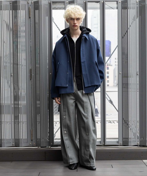 ウーリーテックレイヤードブルゾン(HARE)（ブルゾン）｜HARE（ハレ）の