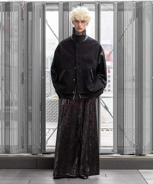 【HARE】ジャケット ブルゾン ウーリーテックレイヤードブルゾン HARE（ハレ）の「ウーリーテックレイヤードブルゾン(HARE)（ブルゾン