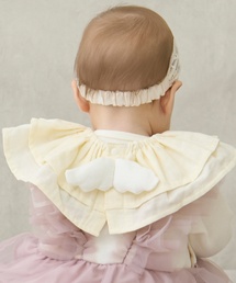 petit main | 【防水】天使とコウモリのスタイ(スタイ/よだれかけ)