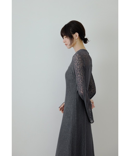 niana(ニアナ)の「スウィッチングレースドレス オケージョンドレス パーティー 結婚式 二次会 同窓会 お呼ばれワンピース(ドレス・レディース・グレー/チャコール/ブラック/イエロー/ブラウン・M/L/S)」の21枚目の写真