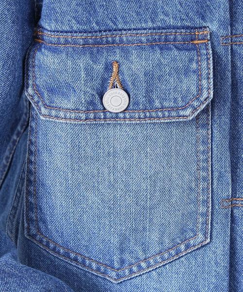 coen（コーエン）の「コーン・デニムジャケット（デニムジャケット・メンズ・ネイビー/ライトブルー・SMALL/X-LARGE/LARGE/MEDIUM）」の3枚目の写真