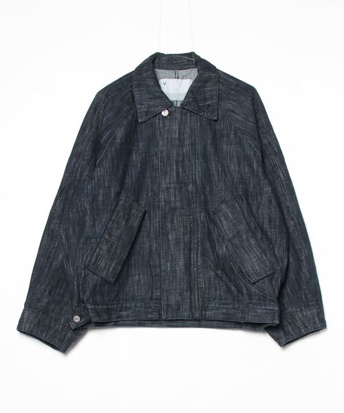 VOAAOV(ヴォアーブ)の「【VOAAOV】 RANDOM CRUNCH DENIM Oversize Blouson - wash(デニムジャケット・メンズ・ワンウォッシュ・2/1/0)」の8枚目の写真