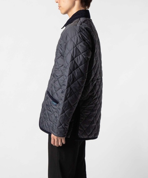 LAVENHAM(ラベンハム)の「LAVENHAM DENHAM ラベンハム デンハム キルティングジャケット(ダウンジャケット/コート・メンズ・ブラック系2/ネイビー系1/ブラック系1・MEDIUM/X-LARGE/LARGE)」の6枚目の写真