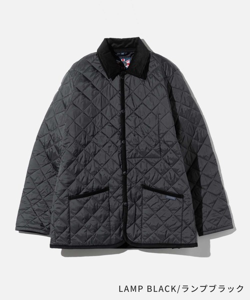 LAVENHAM(ラベンハム)の「LAVENHAM DENHAM ラベンハム デンハム キルティングジャケット(ダウンジャケット/コート・メンズ・ブラック系2/ネイビー系1/ブラック系1・MEDIUM/X-LARGE/LARGE)」の8枚目の写真