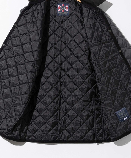 LAVENHAM(ラベンハム)の「LAVENHAM DENHAM ラベンハム デンハム キルティングジャケット(ダウンジャケット/コート・メンズ・ブラック系2/ネイビー系1/ブラック系1・MEDIUM/X-LARGE/LARGE)」の9枚目の写真