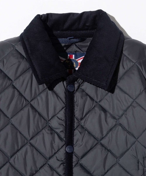 LAVENHAM(ラベンハム)の「LAVENHAM DENHAM ラベンハム デンハム キルティングジャケット(ダウンジャケット/コート・メンズ・ブラック系2/ネイビー系1/ブラック系1・MEDIUM/X-LARGE/LARGE)」の12枚目の写真